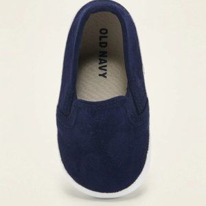 Unisex Faux-Suede Slip-Ons For Baby